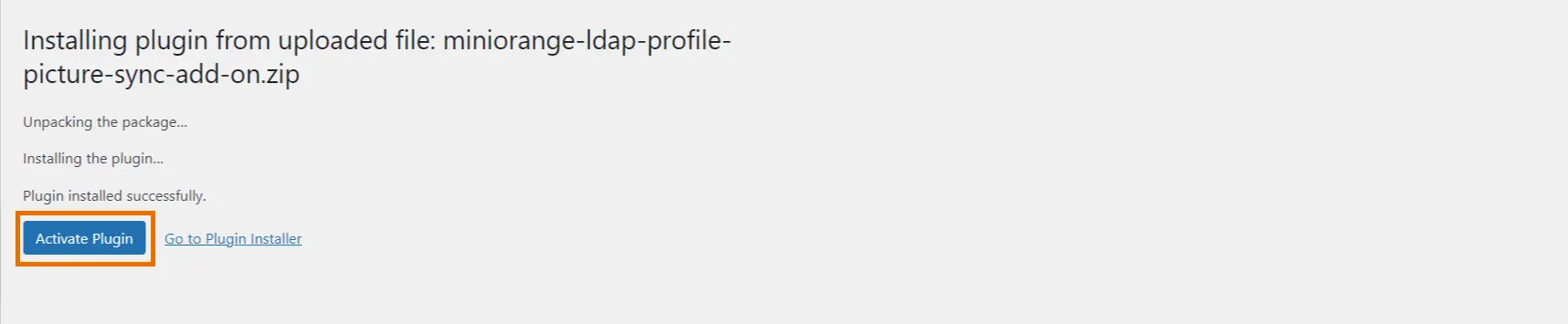 Activate Profile Picture sync for WordPress and BuddyPress Add-On